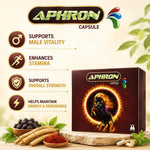 Ayulabs Aphron Capsule | Vitality, Stamina & Male Reproductive Care | Pack of 10 Capsules