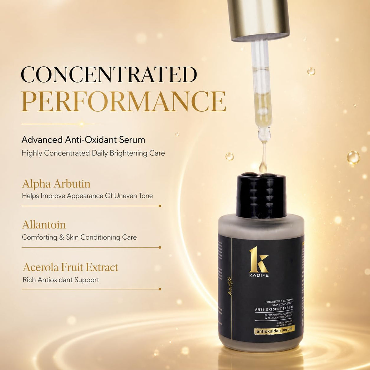 KADIFE Anti Oxidant Face Serum (30ml)