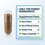 Organic Wellness Licorice Capsules -  90 Capsules Bottle
