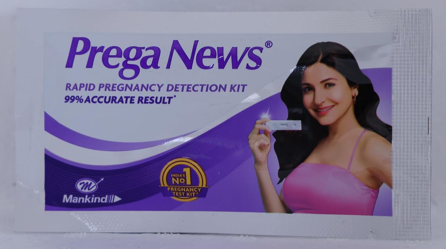 Prega News Pregnancy Test Kit - Pack of 1 Test Kit