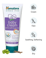 Himalaya Baby Cream | Moisturises & Soothes the Skin | Extra Soft & Gentle