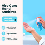 Hi Life Virocare Hand Sanitizer 60ml | 100% Alcohol-Free Water-Based Antimicrobial & Antiviral Spray