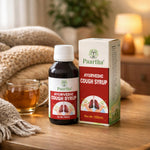 Paartha Ayurvedic Cough Syrup – Herbal Syrup for Cough & Throat Comfort Support – 100ml`