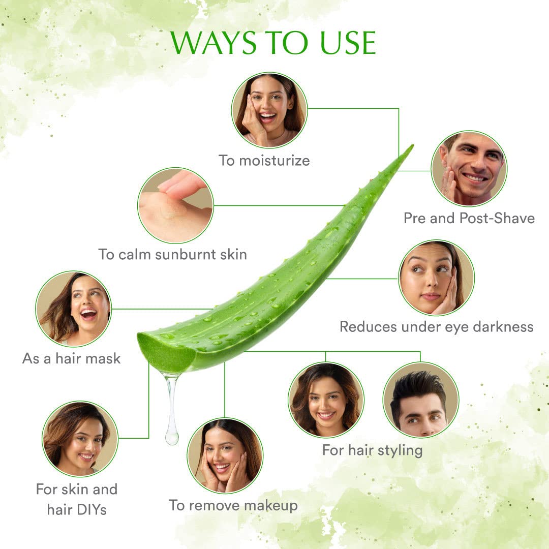 WOW Skin Science Aloe Vera Gel 99% Pure | Multipurpose Beauty Gel for Skin & Hair - 150ml