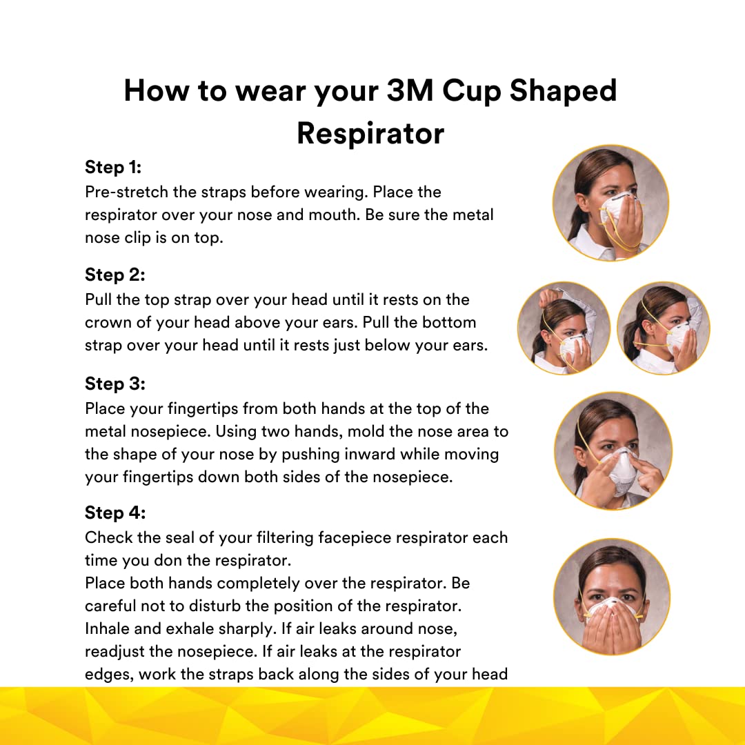 3M N95 8210 Particulate Respirator Mask - 20 Mask