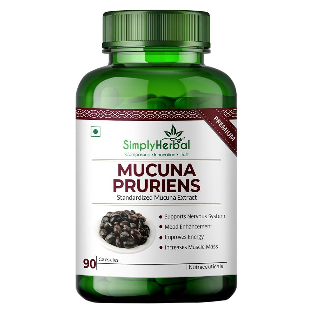 Simply Herbal Mucuna Pruriens Capsule 