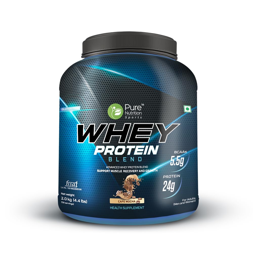 Pure Nutrition Whey Protein Blend Cafe Mocha - 2kg