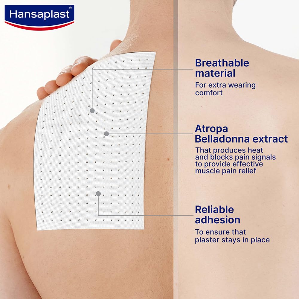 Hansaplast Lion Pain Relief Patch 16cmX10cm - 10 Patches