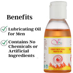Vigini Fiery Hot 2 in 1 Men's Oil