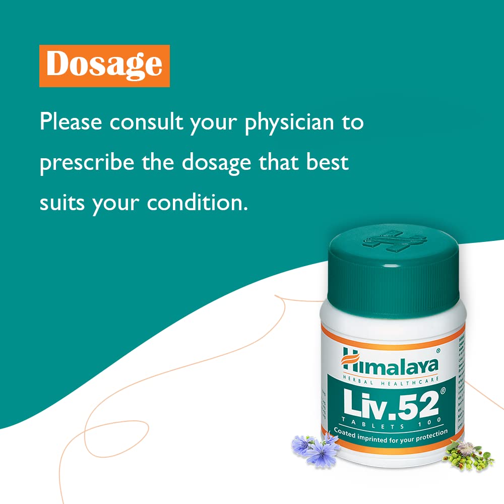 Himalaya Liv. 52 Tablet | For Liver Care - 100 Tablets