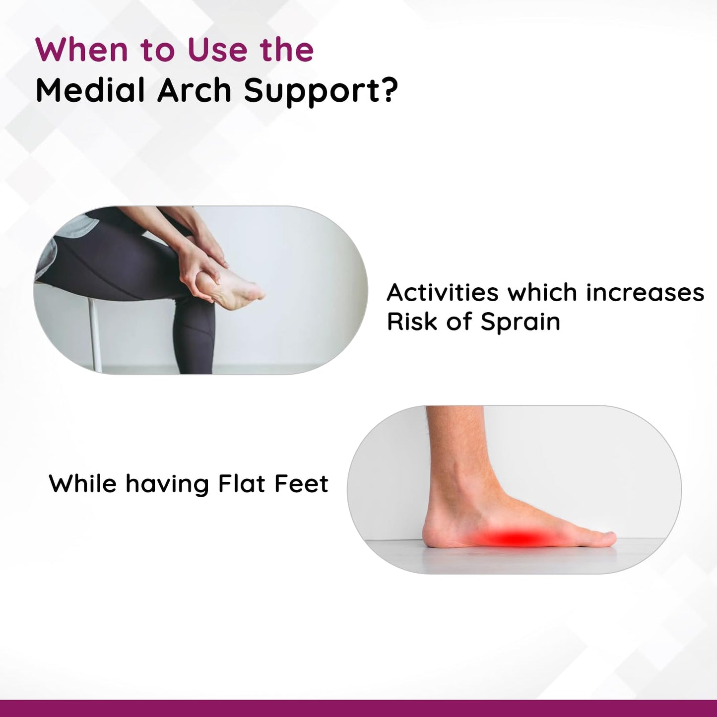 Flamingo Medial Arch Support - Universal