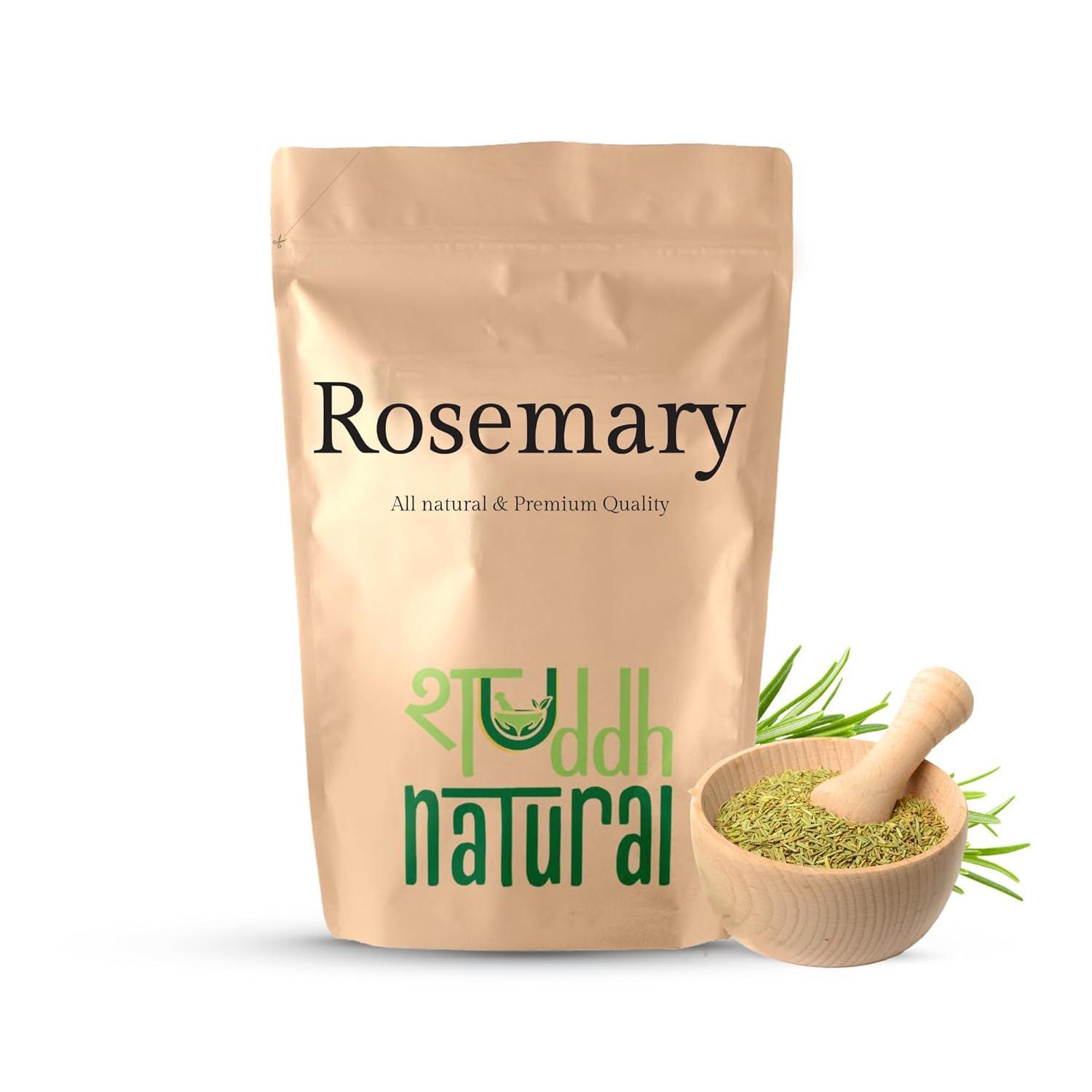 Shuddh Natural Rosemary Leaves I Hair Growth I Tea I Skin I 85 Gms