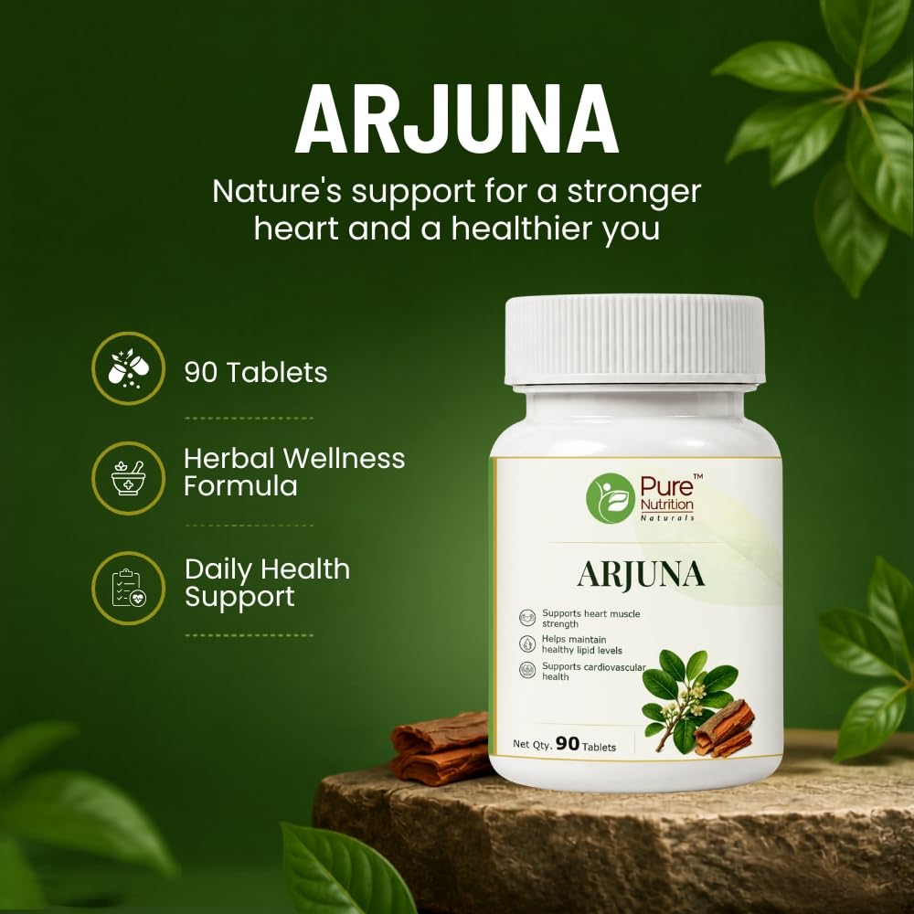Pure Nutrition Arjuna Tablets - 250mg 90 Tabs