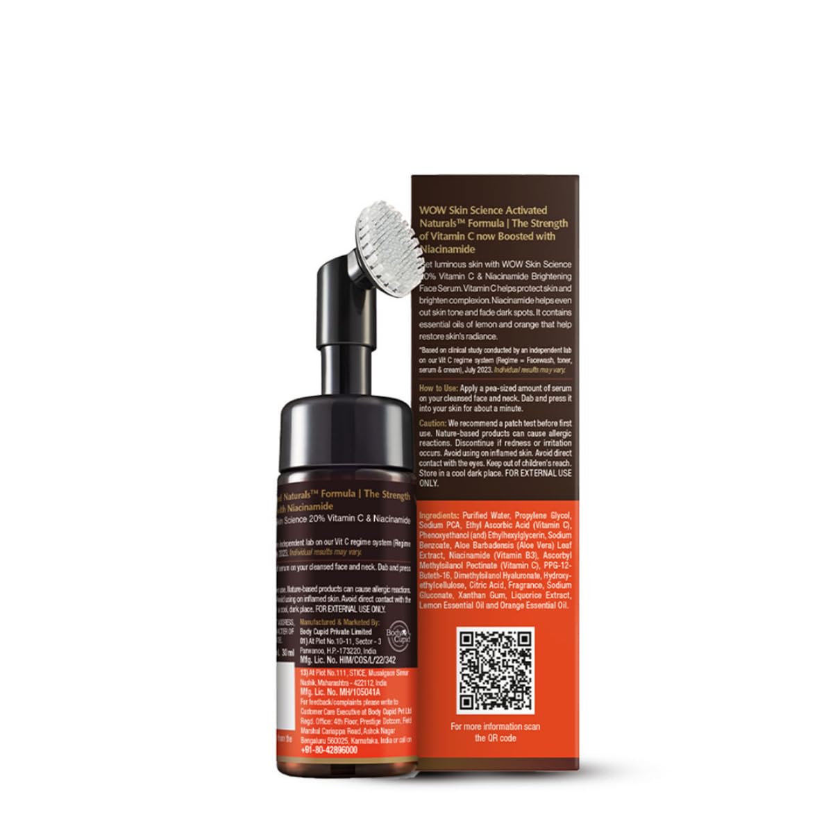 WOW Skin Science Vitamin C & Niacinamide Foaming Face Wash - 150ml