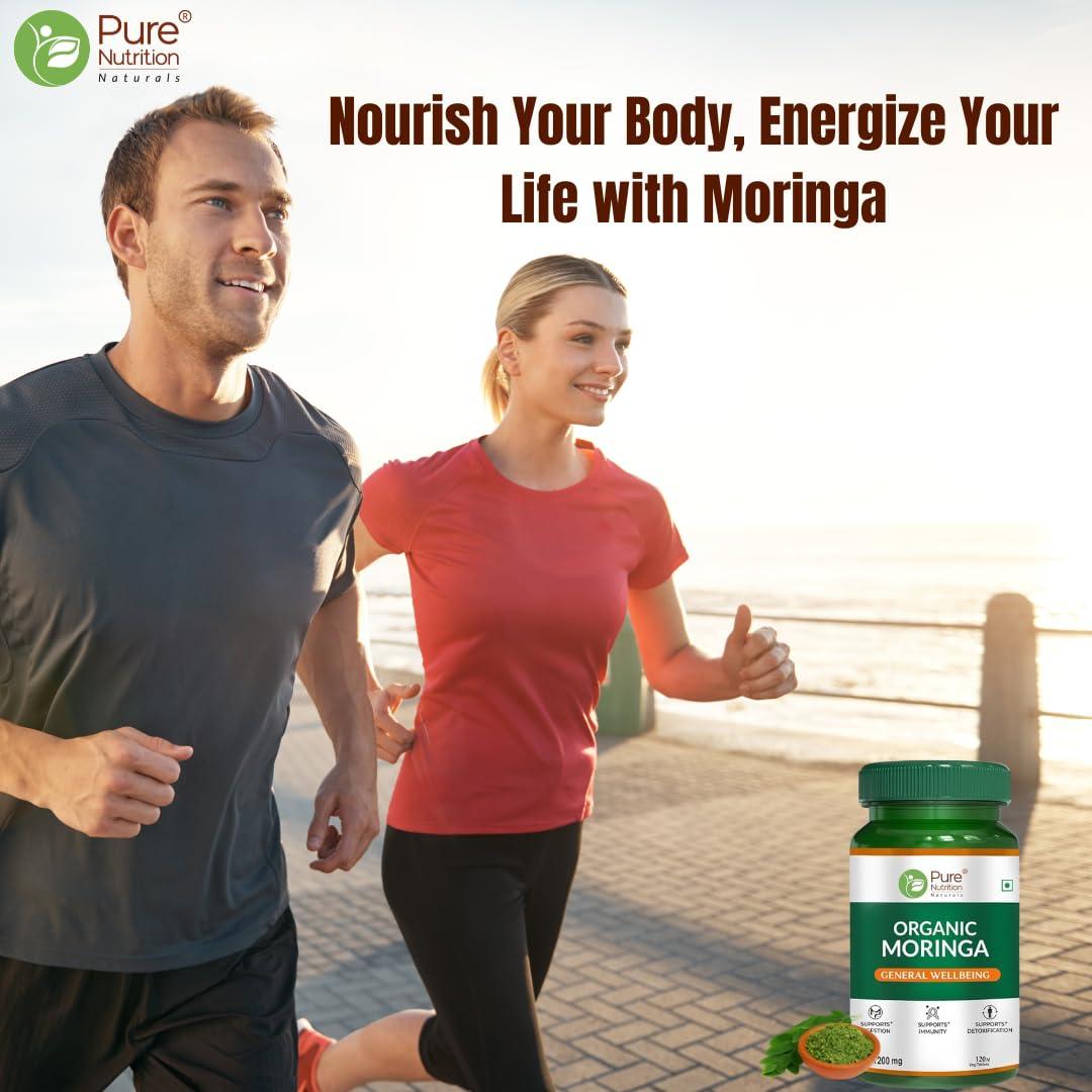 Pure Nutrition Organic Moringa Tablets