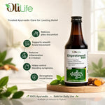 OliLife Digestowell Syrup 200 ml | Ayurvedic Digestive Tonic for Acidity, Gas, Bloating, Indigestion, Gut Comfort & Better Digestion