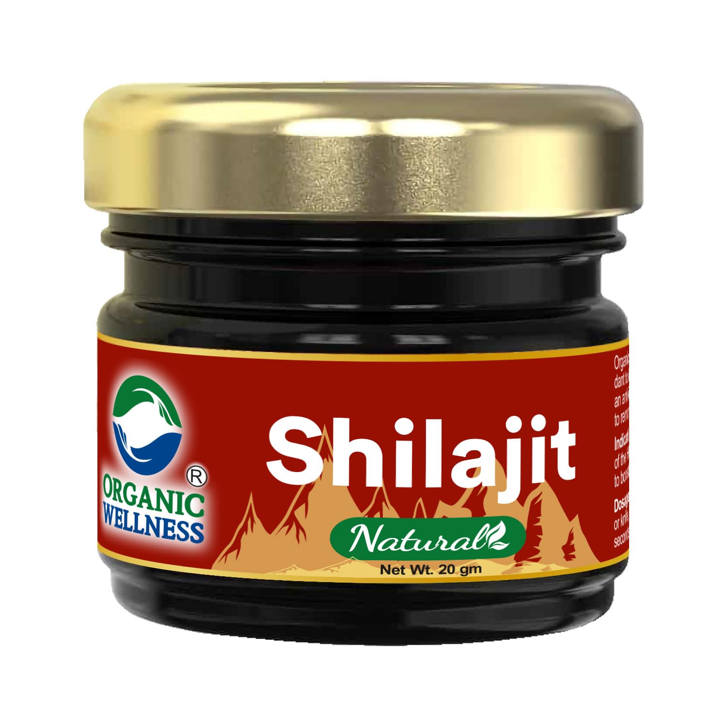 Organic Wellness Shilajit Resin 20g, Boost your Immunity