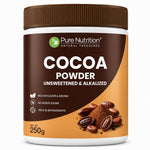 Pure Nutrition Cocoa Powder 50g | Unsweetened Natural Cocoa Powder | Rich Chocolate Flavor