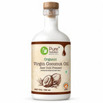 Pure Nutrition Virgin Coconut Oil 750ml Glass Bottle | Cold Pressed Natural Coconut Oil