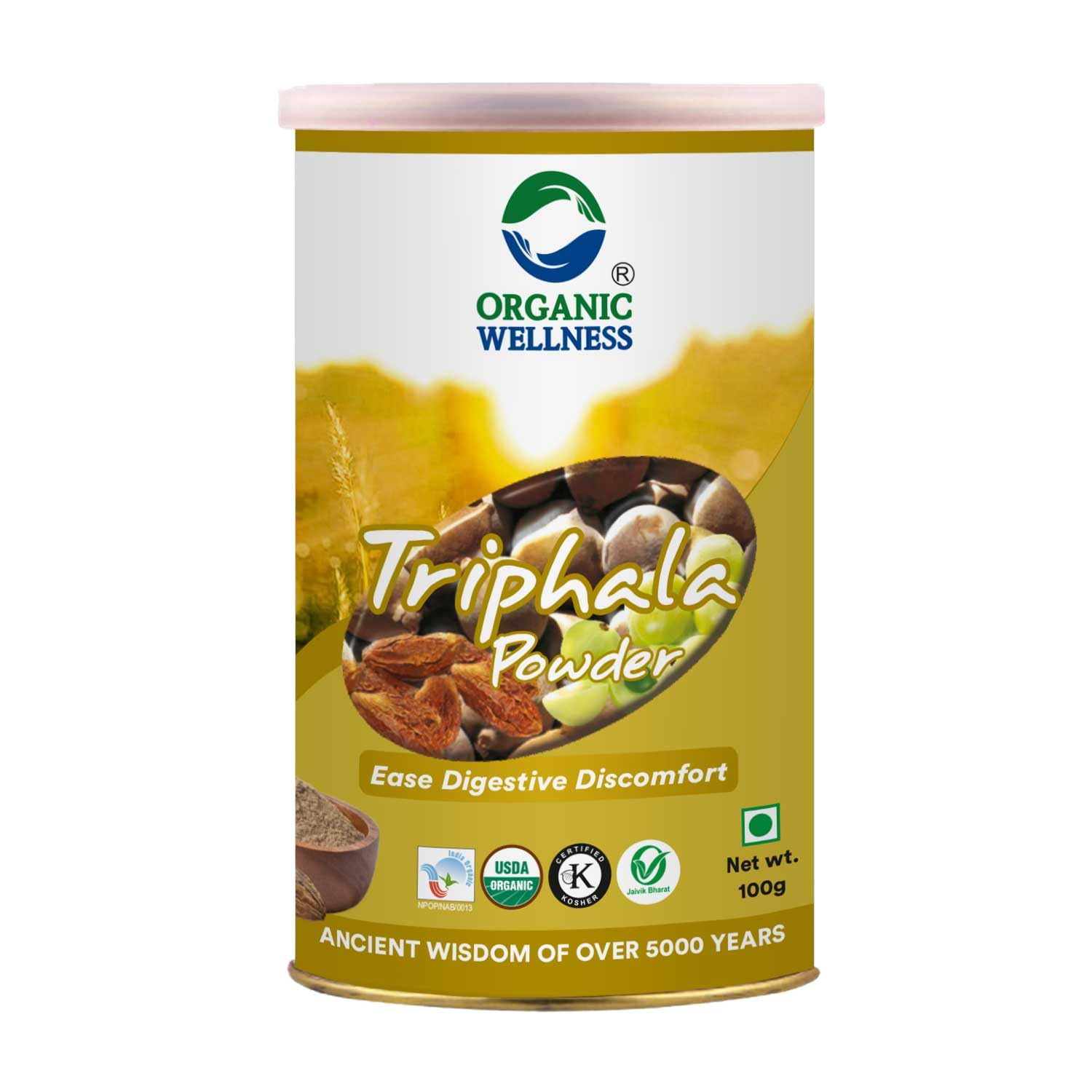 Organic Wellness Triphala Powder - 100 gm