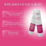 vigini Smoothening Lightening moisturizing Body Polishing milk Lotion - 200ml