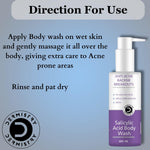 Dermistry 1% Salicylic Acid Back Acne Body Wash