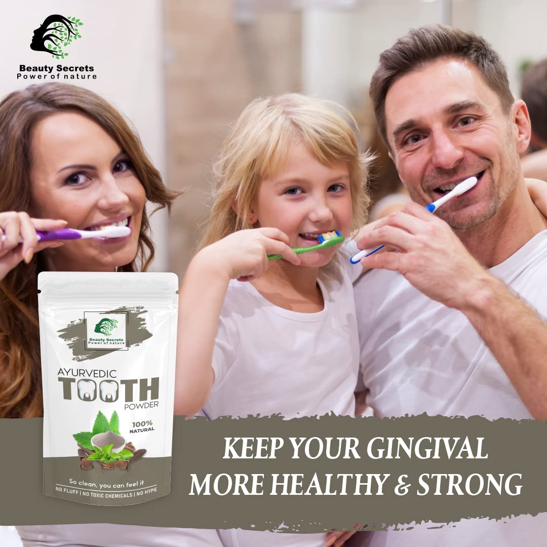 Beauty Secrets Ayurvedic Tooth Powder - 50gm