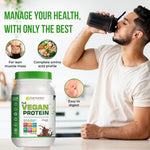 Pure Nutrition Pure Vegan Protein Powder Chocolate - 1kg