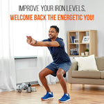 Pure Nutrition Iron with Folic Acid Veg Tablet with Vitamin C & Zinc | For Haemoglobin Production