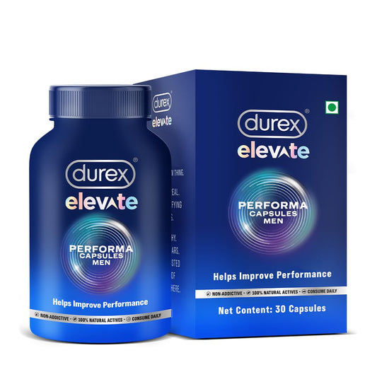 Durex Elevate Performa Shilajit Capsule for Men - 30 Capsules