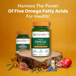 Pure Nutrition Omega 3-5-6-7-9, 60 Softgels | Essential Fatty Acids for Heart & Wellness Support