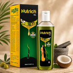 Ayulabs Nutrich Oil | For Hair Fall, Premature Greying & Scalp Care | 180 ml