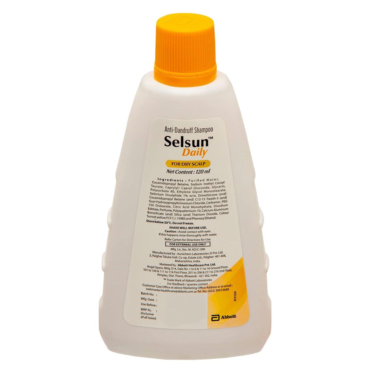 Selsun Daily Anti-Dandruff Shampoo with Added Conditioner for Dry Scalp & Hair Care | Sulphate & Paraben Free