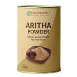 Pure Nutrition Natural Aritha Powder 100g | Reetha Powder for Hair & Scalp Care | Herbal Cleanser