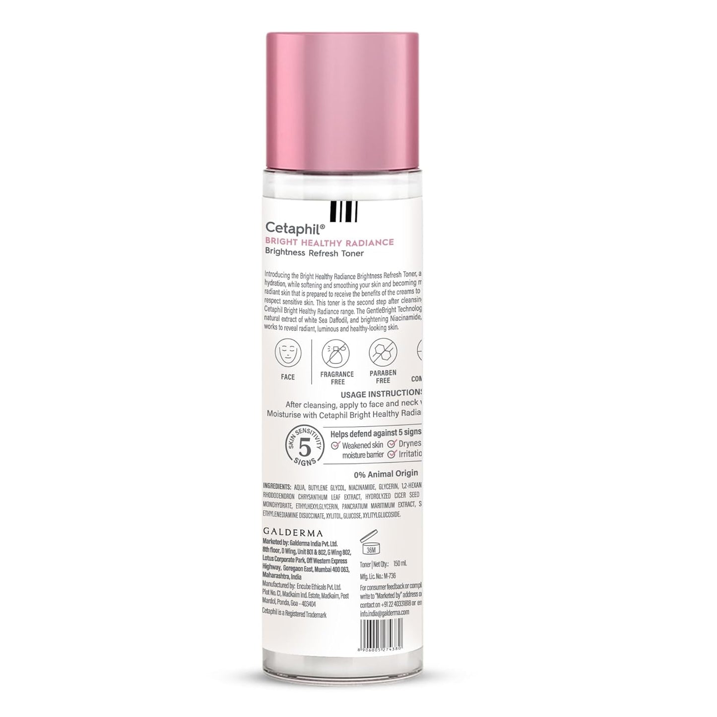 Cetaphil Brightness Refresh Toner | For Sensitive Skin - 150 Toner