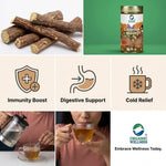 Organic Wellness Licorice Tea 100 gm Tin Pack