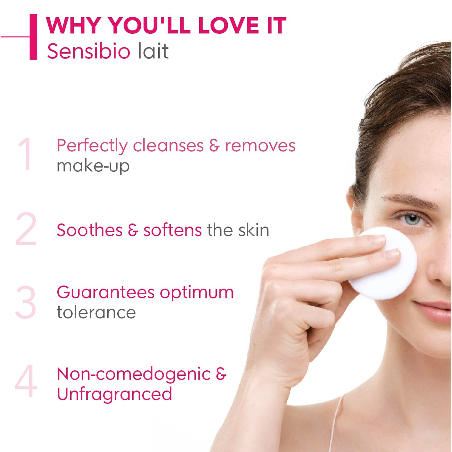 Bioderma Sensibio Lait Soothing Make Up Remover Milk - 250ml