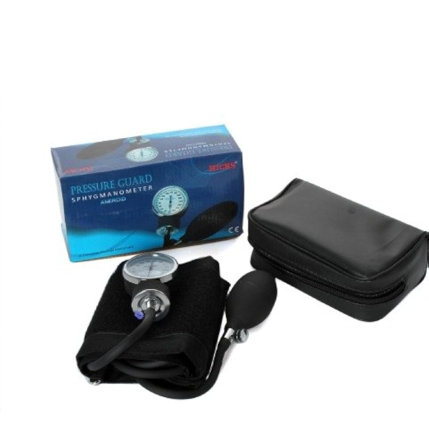 Hicks Pressure Guard Aneroid Blood Pressure Monitor - Black
