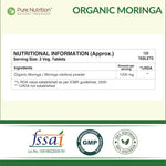 Pure Nutrition Moringa 250mg, 30 Tablets | Herbal Supplement for Daily Wellness & Nutrition Support