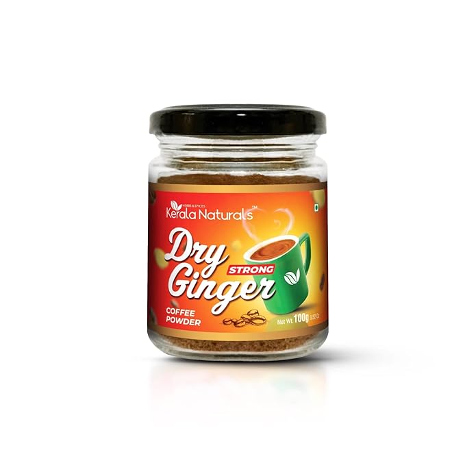 Kerala Naturals Dry Ginger Coffee Powder 100g - Herbal Cough and Cold Relief