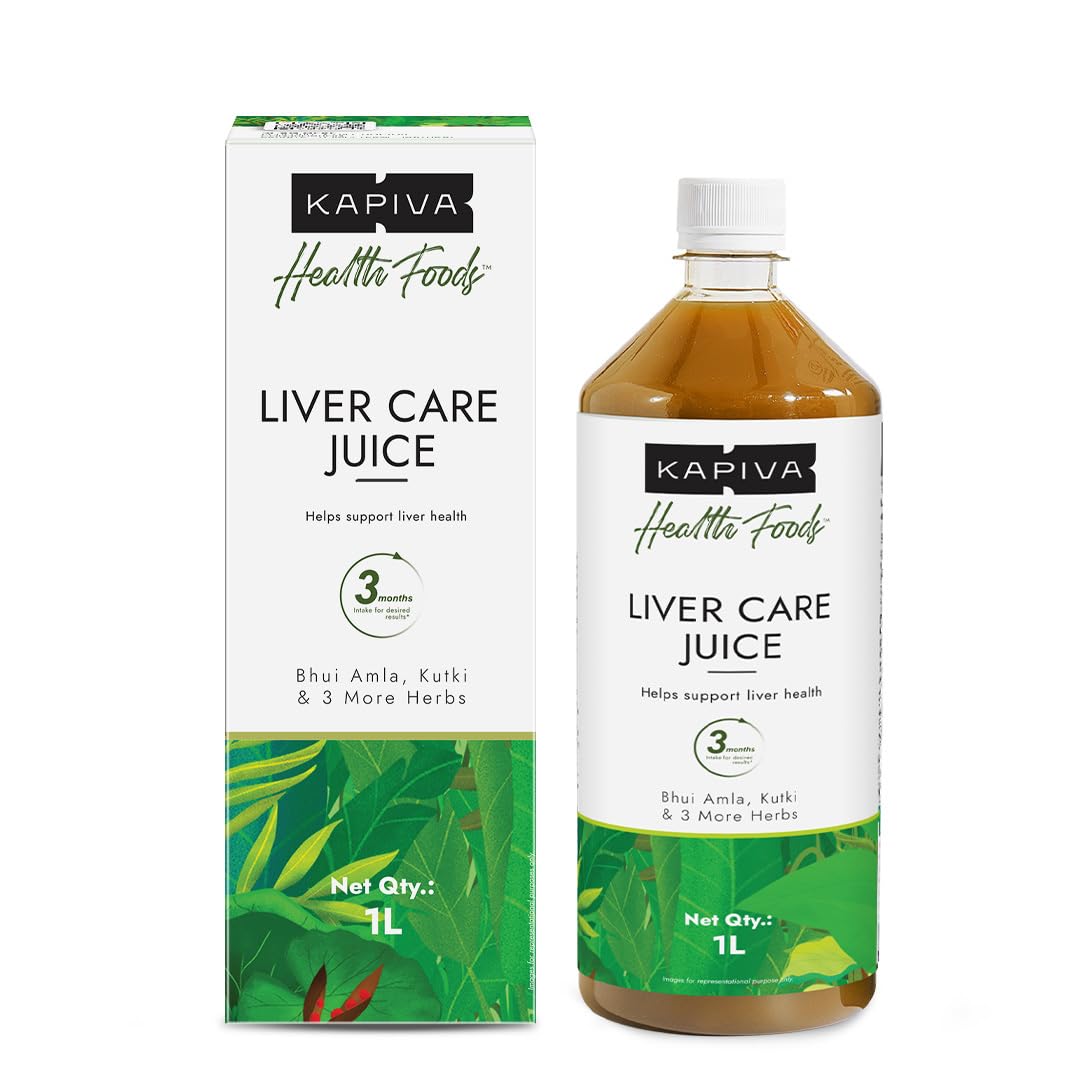 Kapiva Liver Care Juice 1L - Ayurvedic Fatty Liver Management & Detox Drink
