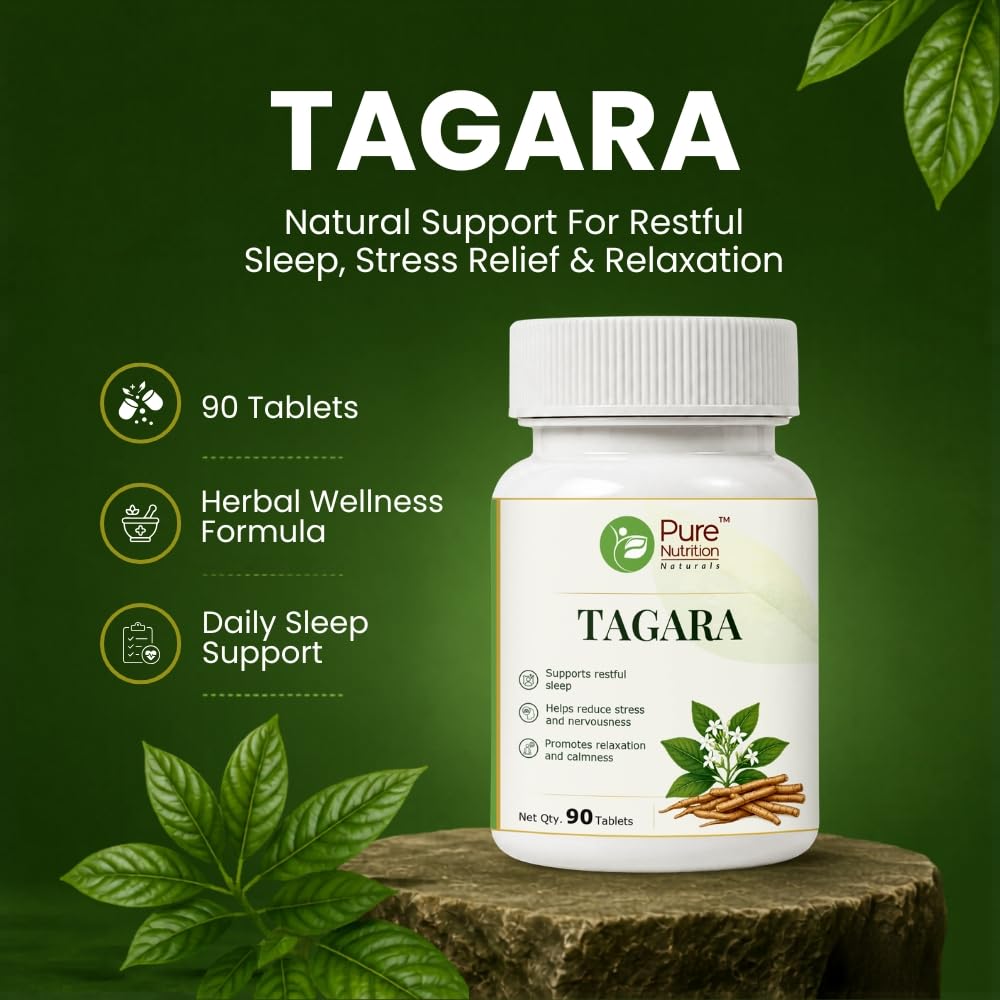 Pure Nutrition Tagara Tablets (250mg | 90 Tablets)