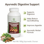 Paartha Panchasakar Churan – Ayurvedic Herbal Digestive Powder with Senna, Trivrit, Saunth, Saunf & Pudina for Digestive & Bowel Wellness – 100g