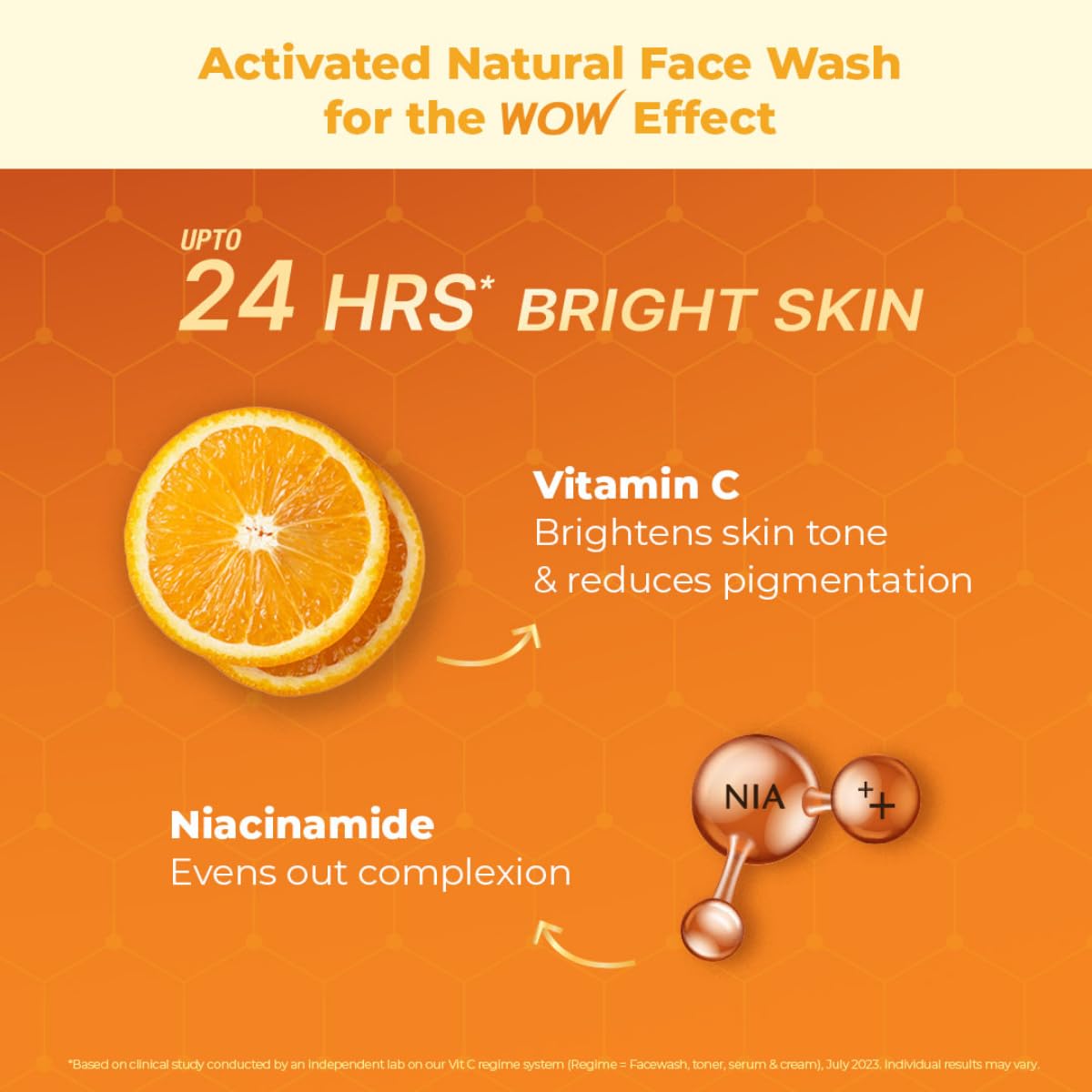 WOW Skin Science Vitamin C & Niacinamide Foaming Face Wash - 150ml