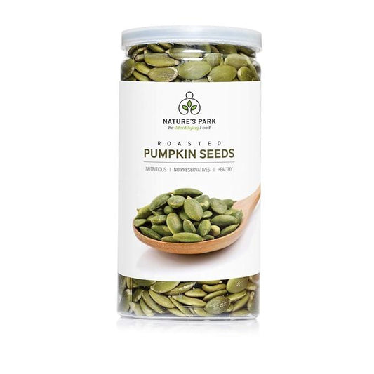 Nature's Park Roasted Pumpkin Seeds Pet Jar - 140gm
