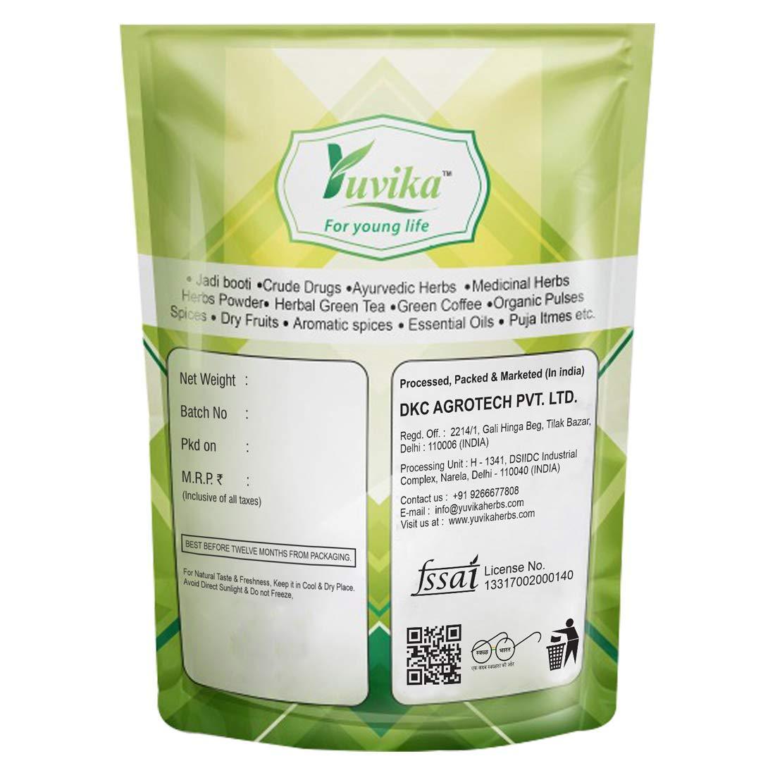 YUVIKA Beej Kaunch Kala Powder (without Peel) - Mucuna Pruriens - Black Kaunch Seeds Powder - Cowhage
