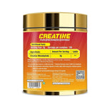 Vitaminnica Micronized Creatine Monohydrate Powder - Orange Flavor Muscle Power Blend, 300g