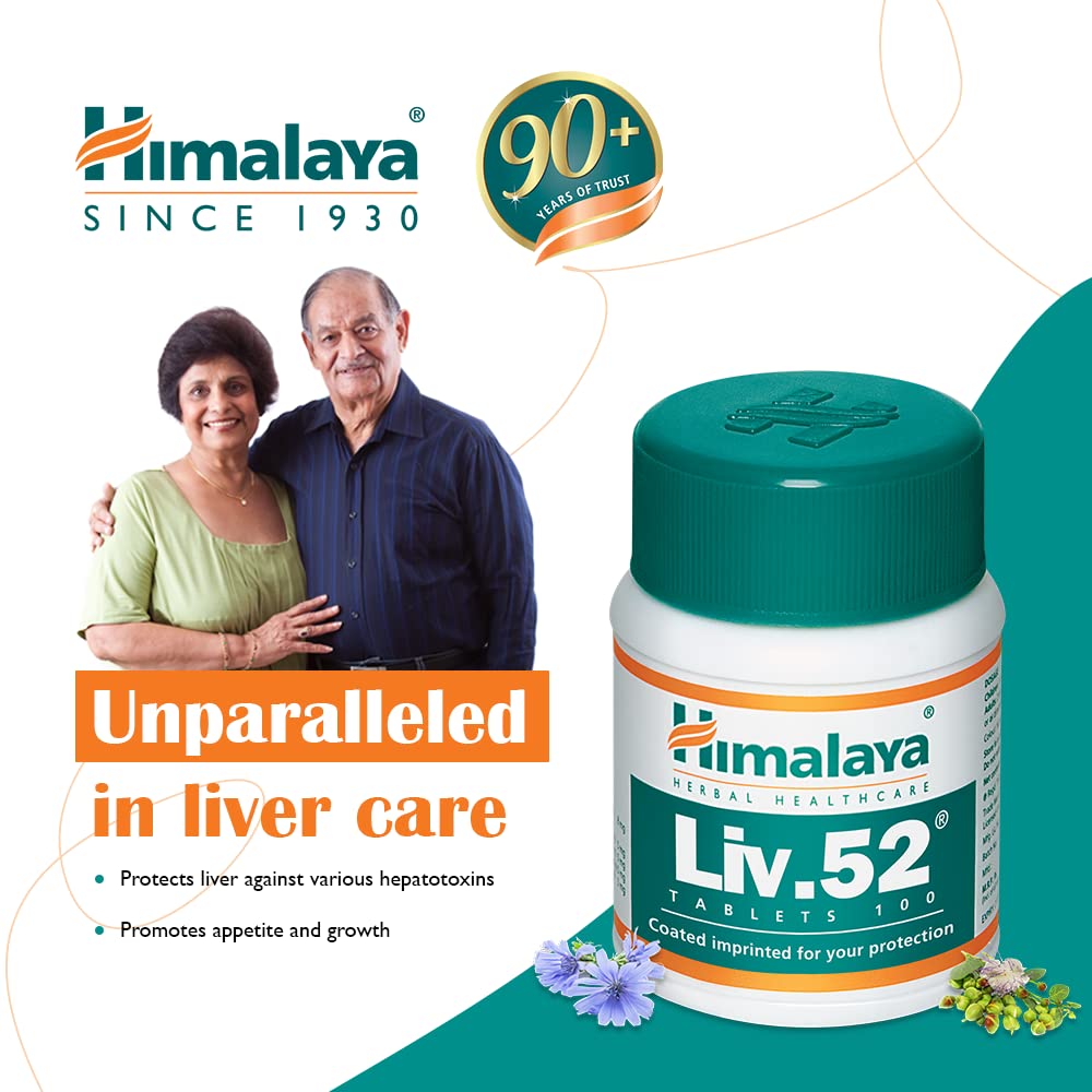 Himalaya Liv. 52 Tablet | For Liver Care - 100 Tablets