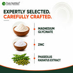 Pure Nutrition Magnesium Glycinate 350mg, 180 Tablets | Muscle, Nerve & Relaxation Support
