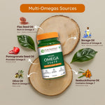 Pure Nutrition Omega 3-5-6-7-9, 60 Softgels | Essential Fatty Acids for Heart & Wellness Support
